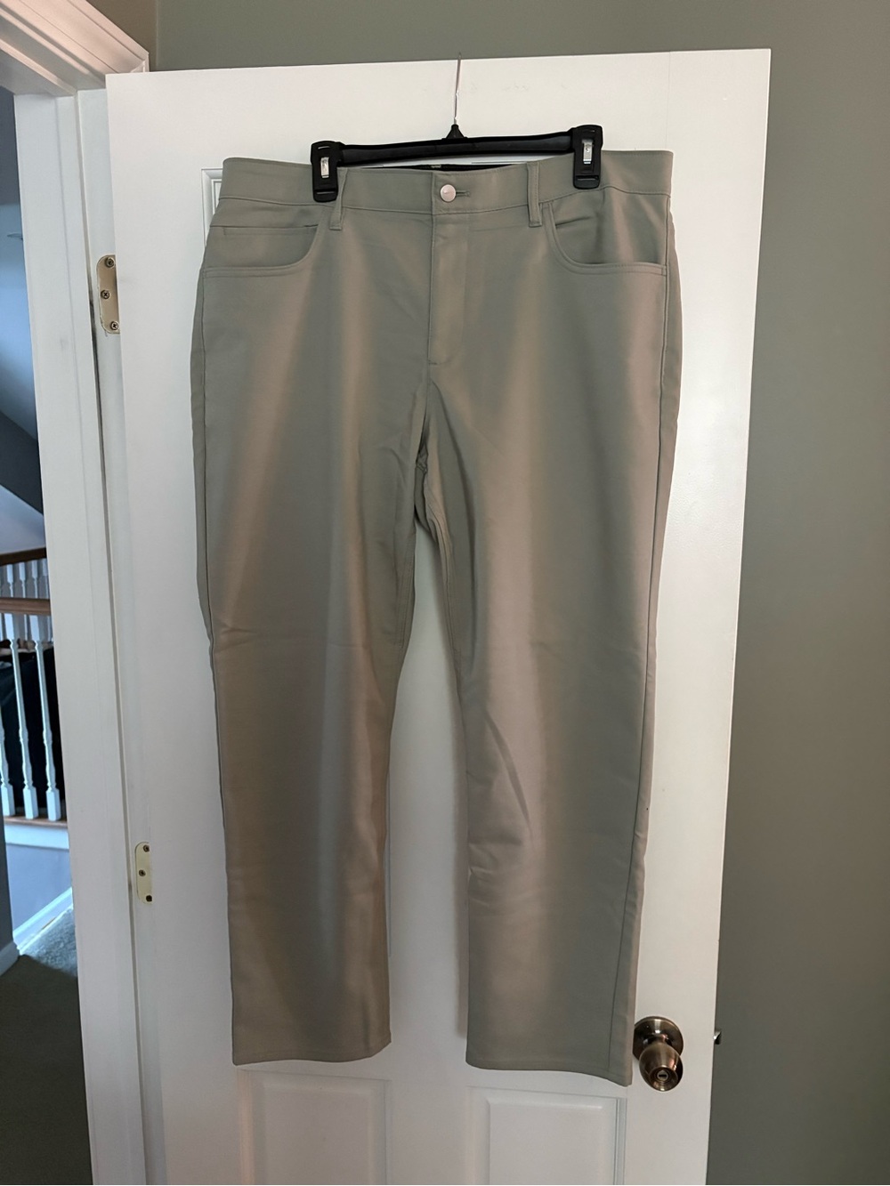 Calvin Klein Men's Chino Pants — Light Taupe/green